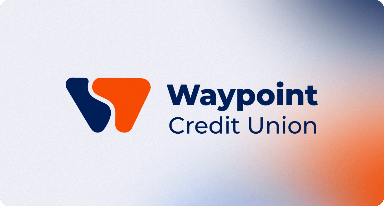 Waypoint Federal Credit Union branding announcing the merger of CorePlus and Scient